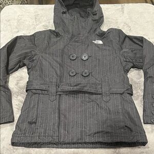 The North Face womens Charcoal Rain jacket , NWOT 10/10 condition